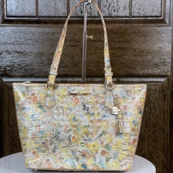 Brahmin Handbags - Brahmin Poppy Seed Melbourne Medium Asher NWT Handbag